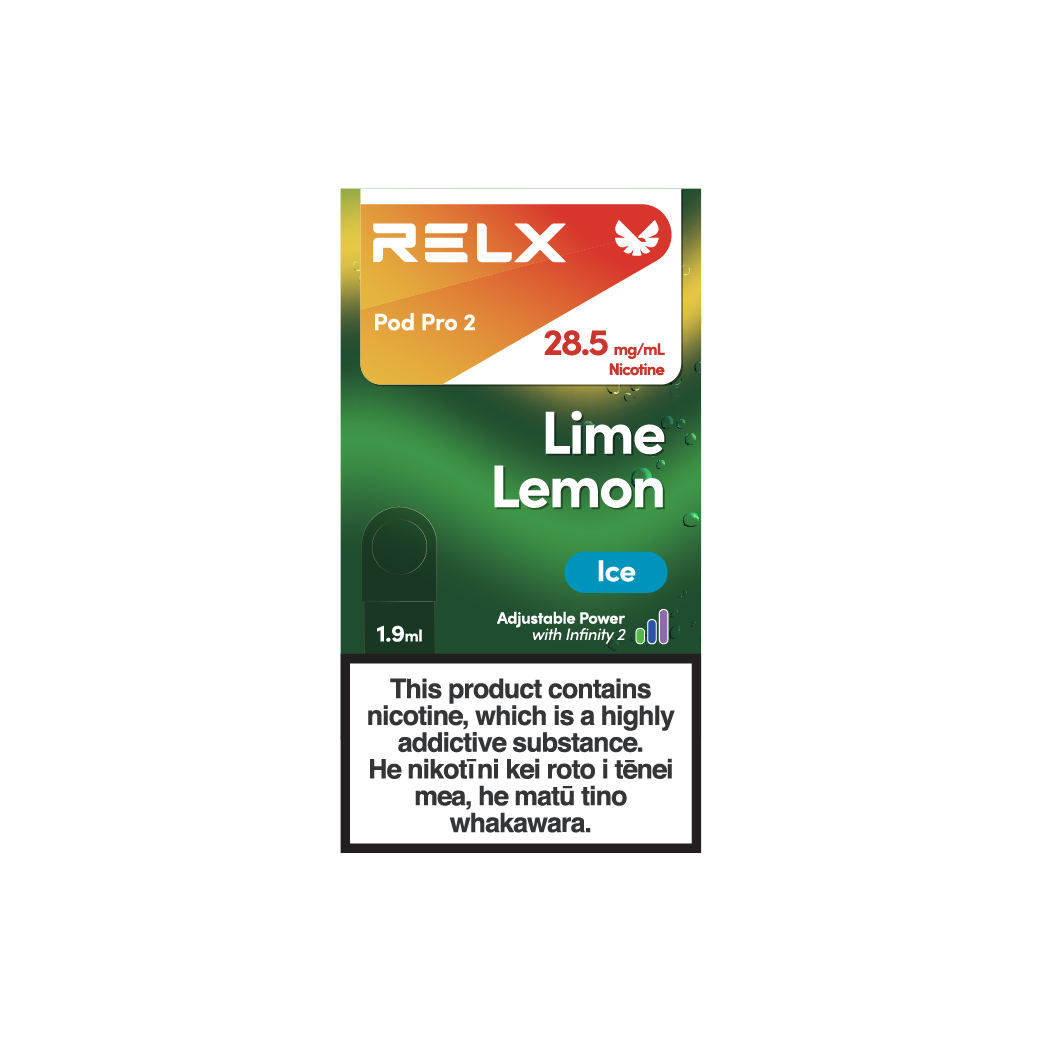 RELX Infinity2 Pod: Lemon Lime 28.5mg/mL