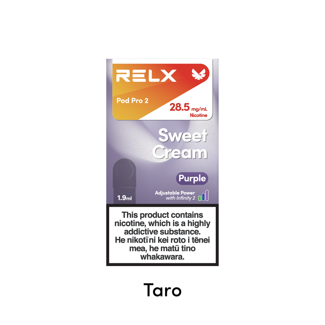 RELX Infinity2 Pod: Sweet Cream 28.5mg/mL