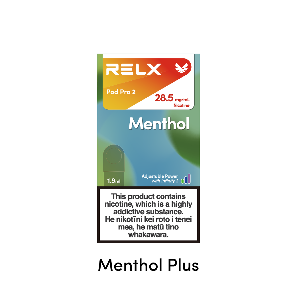 RELX Infinity2 Pod: Menthol 28.5mg/mL