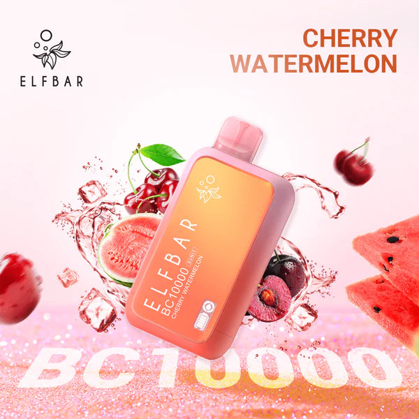 ELFBAR BC10000 Disposable 18ml 5% | Cherry Watermelon | チェリースイカ