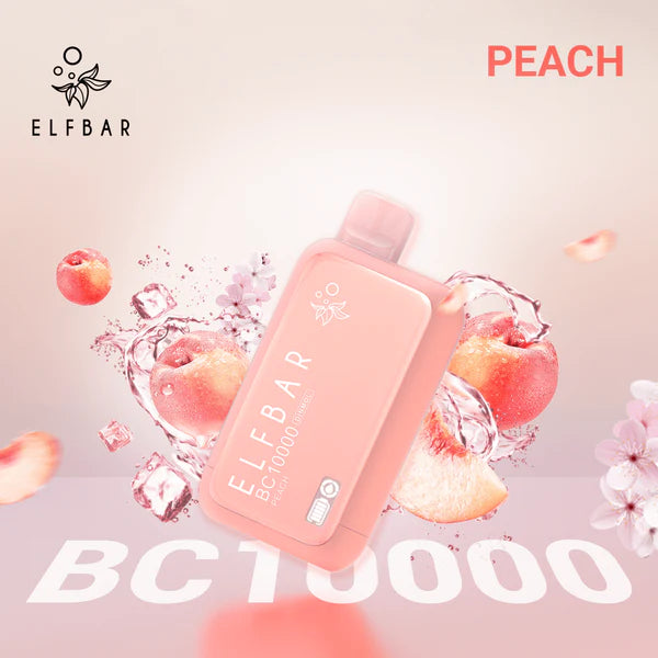 ELFBAR BC10000 Disposable 18ml 5% | Peach | 桃