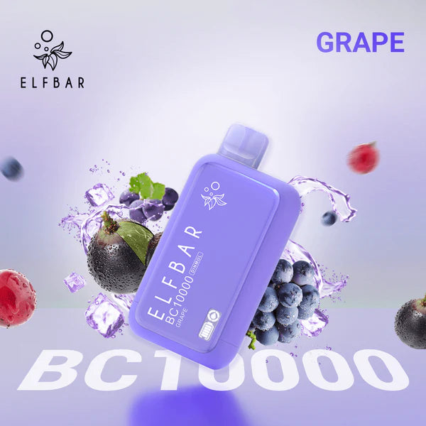 ELFBAR BC10000 Disposable 18ml 5% | Grape |