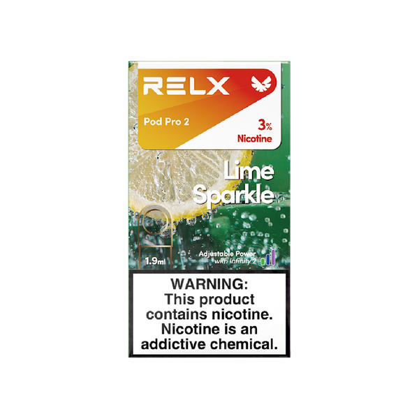 RELX Infinity2 Pod: Lime Sparkle 3%