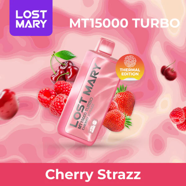 LOST MARY MT15000 Disposable 16ml 5% | Cherry Strazz | Cherry Strazz