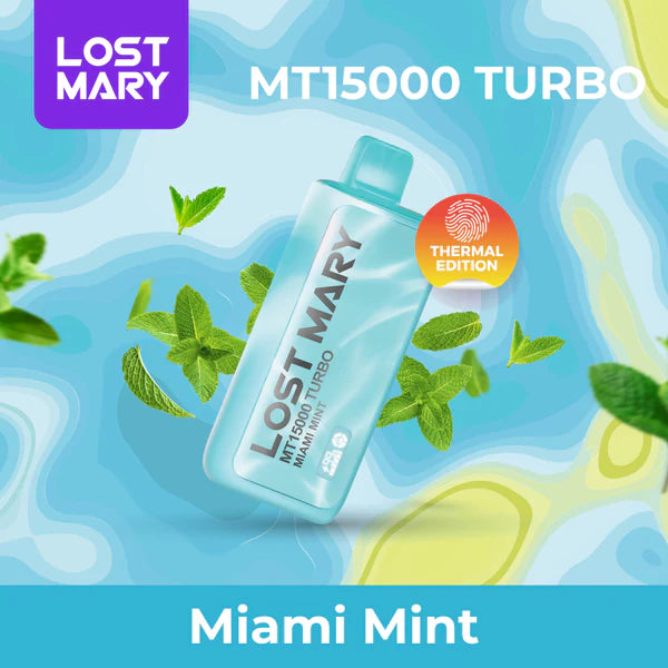 LOST MARY MT15000 Disposable 16ml 5% | Miami Mint | マイアミ造幣局