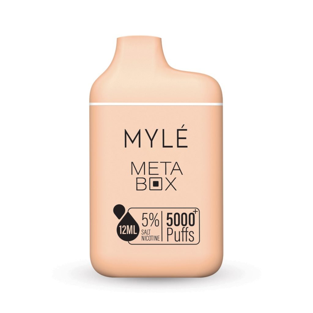 MYLE Meta Box Disposable 12ml 5% | Georgia Peach | ジョージア・ピーチ