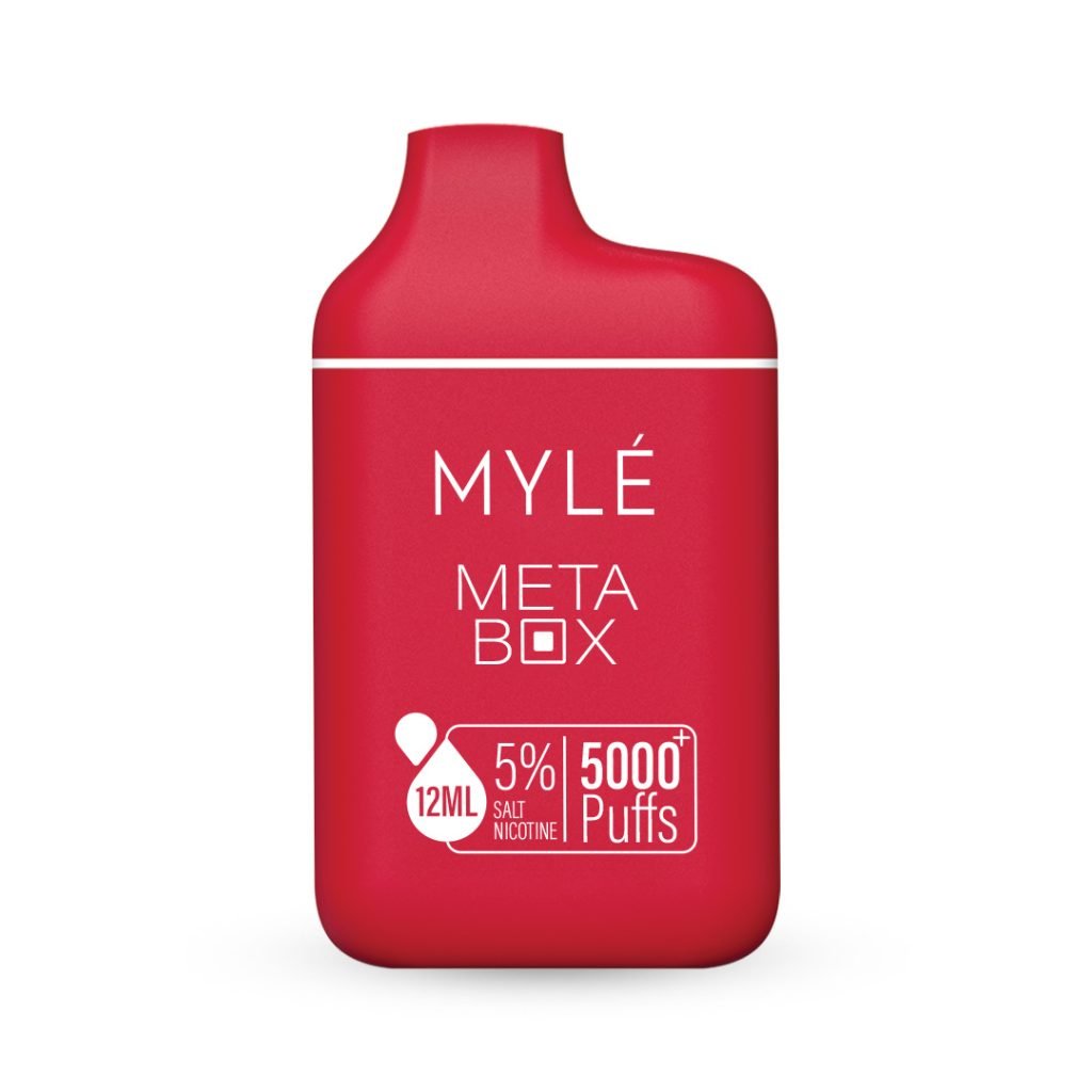 MYLE Meta Box Disposable 12ml 5% | Red Apple | アイスミント