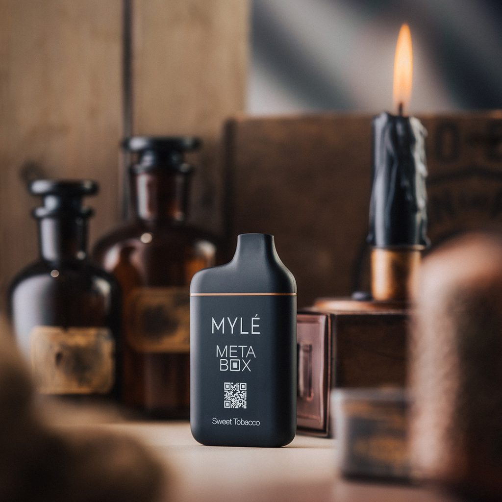 MYLE Meta Box Disposable 12ml 5% | Sweet Tobacco