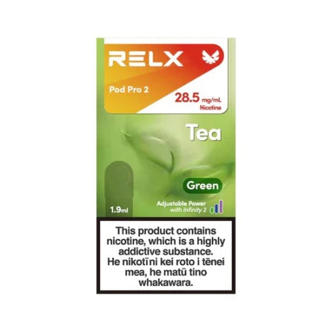 RELX Infinity2 Pod: Green Tea 28.5mg/mL