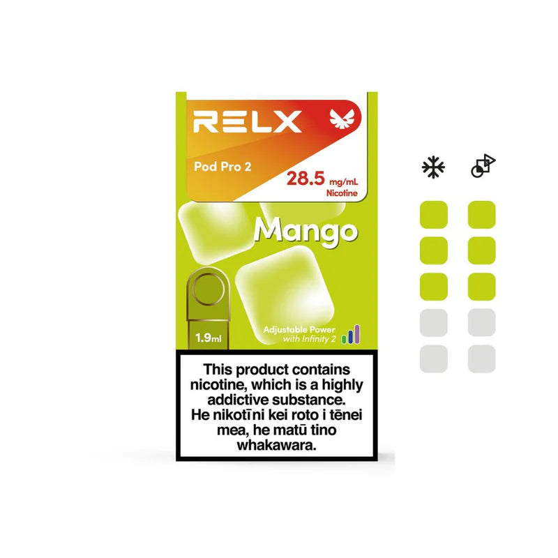 RELX Infinity2 Pod: Mango 28.5mg/mL