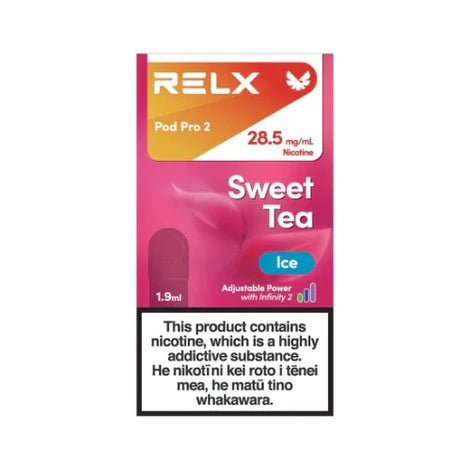 RELX Infinity2 Pod: Sweet Tea 28.5mg/mL