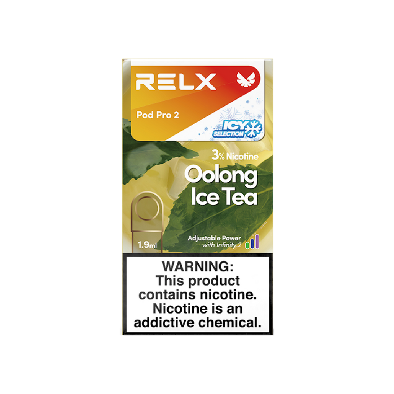 RELX Infinity2 Pod: Oolong Ice Tea 3%