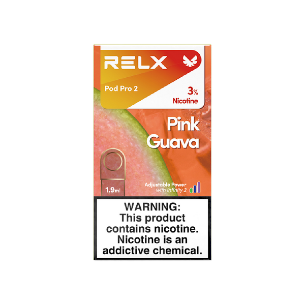 RELX Infinity2 Pod: Pink Guava 3%