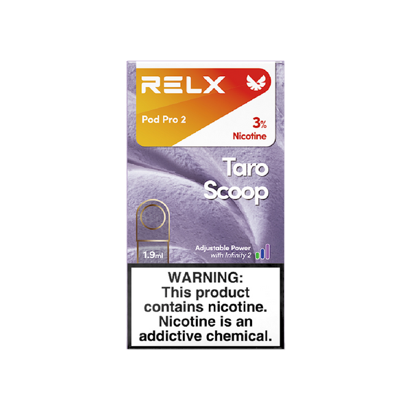 RELX Infinity2 Pod: Taro Scoop 3%