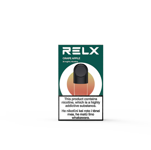 RELX Infinity Pod: Tangy Green (Green Apple and Grape Flavour) 35mg/ml - Vape Shop New Zealand | Express Shipping to Australia, Japan, South Korea 