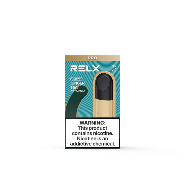 RELX Infinity Pod: Ginger Tea 35mg/ml - Vape Shop New Zealand | Express Shipping to Australia, Japan, South Korea 